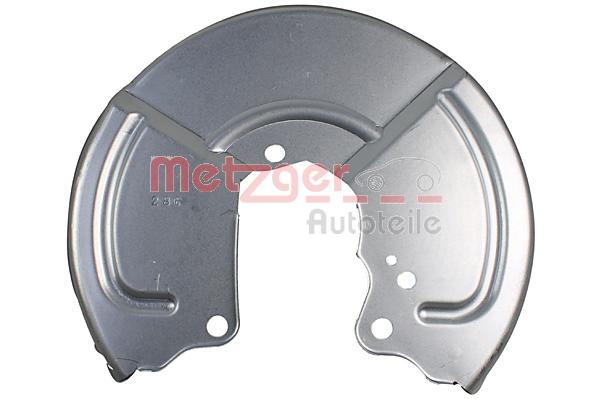 METZGER 6115422 Spritzblech, Bremsscheibe